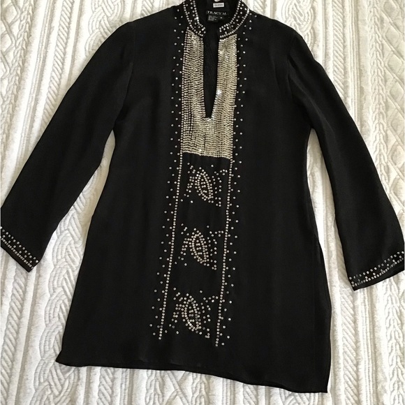 Black Tunic Top - Picture 3 of 6